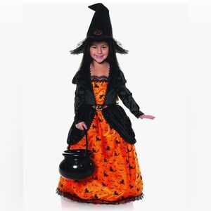 Girls Halloween Witch Costume